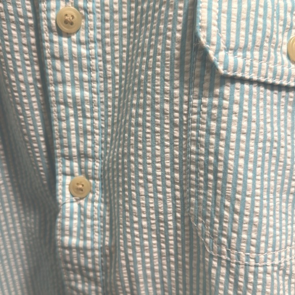 Cremieux Classics lite green and white stripes XXL - Picture 4 of 5